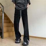 New Mid-waist Casual Pants Loose Trousers - WOMONA.COM