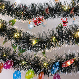 Christmas Ribbon Strip Light Band Atmosphere String - WOMONA.COM