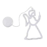 Christmas LED Suction Cup Chandelier Santa - WOMONA.COM
