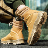 Fashion Men's High-top Casual Shoes - WOMONA.COM