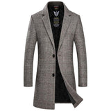 Heavy woollen overcoat - WOMONA.COM