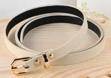 Ladies PU leather belt - WOMONA.COM