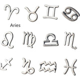 12 constellation simple wishing earrings - WOMONA.COM