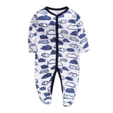 Cotton one-piece clothes baby clothes - WOMONA.COM