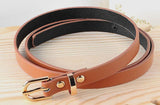 Ladies PU leather belt - WOMONA.COM