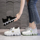 Flying Woven Mesh Small Daisy Sneakers Women - WOMONA.COM