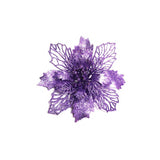 Glitter Artifical Christmas Flowers