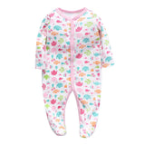 Cotton one-piece clothes baby clothes - WOMONA.COM