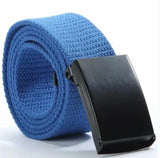 Candy-colored fashionable canvas belts for men and women - WOMONA.COM