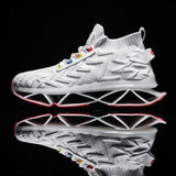 Breathable Fly Woven Mesh Men Sneakers - WOMONA.COM