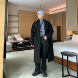 Korean Mid-Length Thick Woolen Coat Men'S - WOMONA.COM