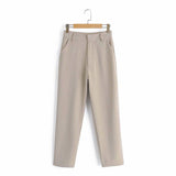 Fashion Casual All-Match and Shorts and Trousers Suit - WOMONA.COM