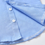 Boys Gentleman Bib Pant Suit Long Sleeve Bow Tie - WOMONA.COM