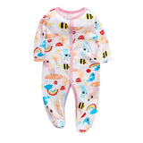 Cotton one-piece clothes baby clothes - WOMONA.COM