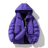 Warm Down Cotton Jacket Baggy Coat - WOMONA.COM