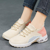 Lace-up Air Cushion Sneakers Women - WOMONA.COM