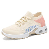 Lace-up Air Cushion Sneakers Women - WOMONA.COM