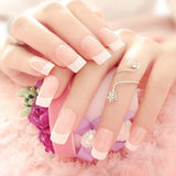 Fake nails can be taken with long and short styles - WOMONA.COM