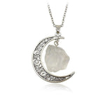 Moon necklace - WOMONA.COM