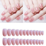 Fake nails can be taken with long and short styles - WOMONA.COM