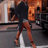 Solid Color Fashion All-match Long Sleeve - WOMONA.COM