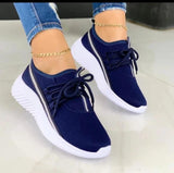 Stripe Sneakers For Women Sports Shoes - WOMONA.COM