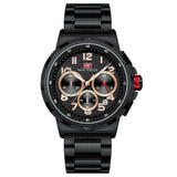 Fashion Business Men's Waterproof Quartz Watch - WOMONA.COM