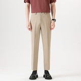 Casual Small Trousers Stretch Pencil Pants Men's - WOMONA.COM