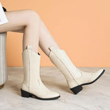 new Autumn Fashion Mid-calf Boots For Women - WOMONA.COM