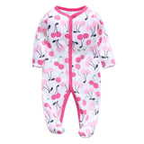 Cotton one-piece clothes baby clothes - WOMONA.COM