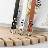 Ladies PU leather belt - WOMONA.COM