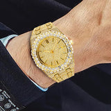 Fashion Starry Diamond Men's Quartz Watch - WOMONA.COM