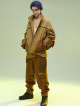 Asymmetric Medium And Long Sandstone Wind Coat - WOMONA.COM