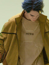 Asymmetric Medium And Long Sandstone Wind Coat - WOMONA.COM