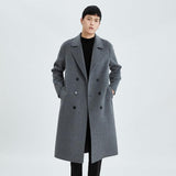 The Knee Reversible Cashmere Coat Men - WOMONA.COM