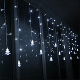 Christmas Lantern Strings Holiday Lanterns Christmas Tree Curtain Lights - WOMONA.COM