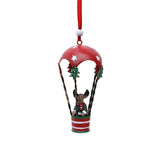 Nordic Iron Christmas Hot Air Balloon Parachute Pendant