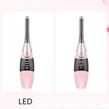Rechargeable Fast Heating Eyelash Curler Makeup Curling Kit Long Lasting Natural Eye Lash Curler Eyelash Slender Clip Beauty - WOMONA.COM