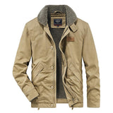 Fleece Lined Padded Warm Keeping Cotton Jacket - WOMONA.COM