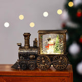 Christmas Gift Train Decoration Small Night Lamp - WOMONA.COM