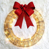 Christmas Garland 50CM Luminous LED Warm Light - WOMONA.COM