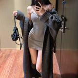 Sexy Hottie Fall Dress With Top Strap - WOMONA.COM