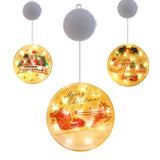 Christmas decoration hanging lights - WOMONA.COM