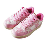 Fashionable All-match Star Flat Sneakers For Women - WOMONA.COM