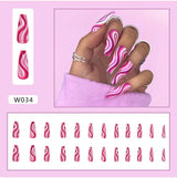 Removable Foreign Trade Europe And The United States Fake Nails - WOMONA.COM