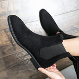 Pointed Workwear Martin Boots - WOMONA.COM