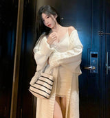 Sexy Hottie Fall Dress With Top Strap - WOMONA.COM