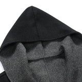hooded wool coat - WOMONA.COM