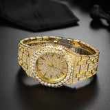 Fashion Starry Diamond Men's Quartz Watch - WOMONA.COM