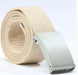 Candy-colored fashionable canvas belts for men and women - WOMONA.COM